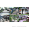 Hot Dipped Galvanized Powder Coating Wrought Iron Fence